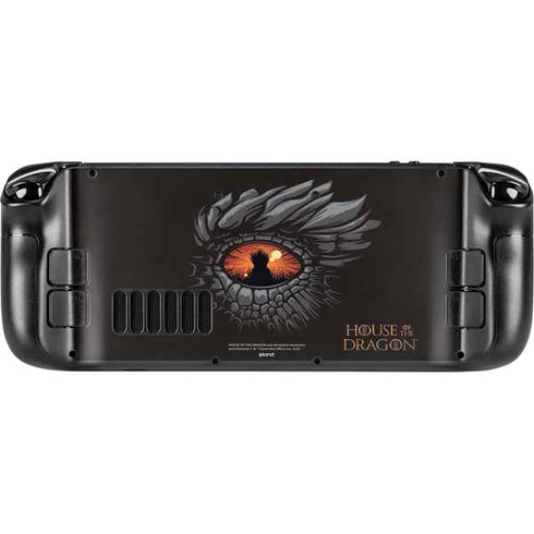 HBO House of the Dragon Burning Dragon Steam Deck Handheld Gaming Computer Skin